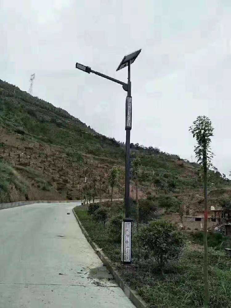 凌云县仿古太阳能路灯